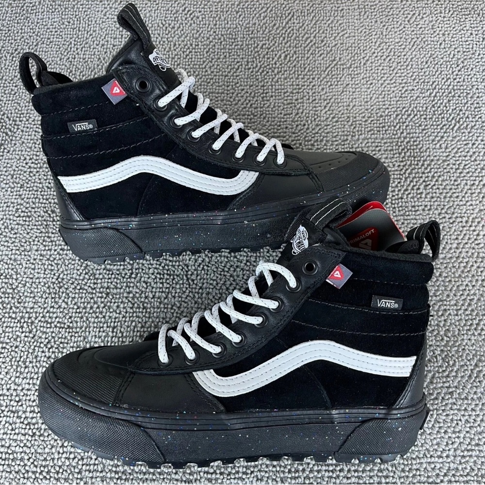 VANS MTE Black Glitter Sneakers